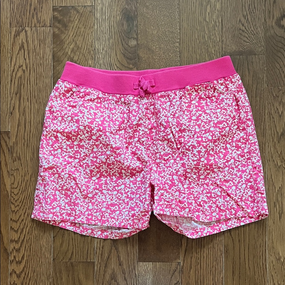 Place Pink and White Women's Athletic Shorts